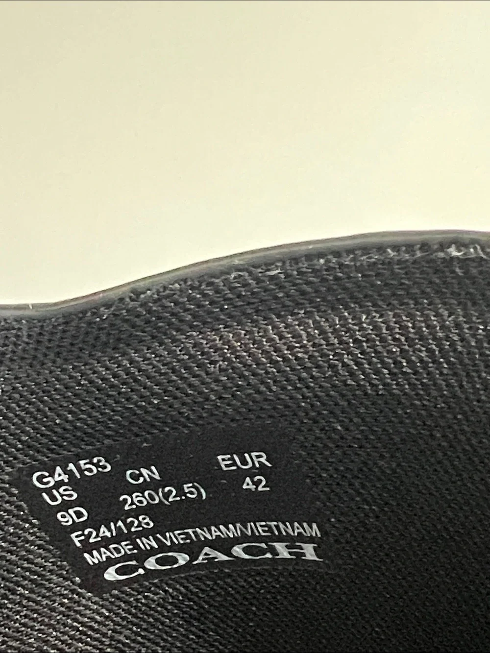 Coach signature charcoal grey black logo coated canvas open toe slides sandals